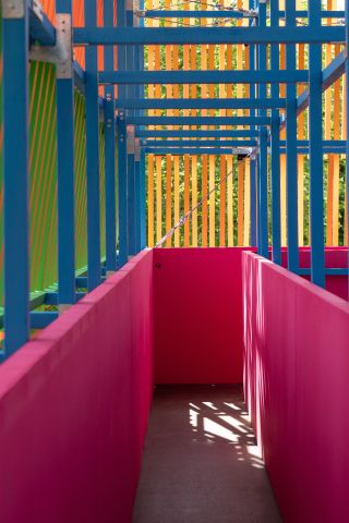 Step inside Yinka Ilori and Pricegore’s colourful summer pavilion for London