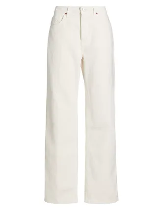 Reformation, Val ’90s Mid-Rise Straight-Leg Jeans