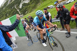 Giro dItalia 2022 105th Edition 20th stage Belluno Marmolada 168km 27052022 Vincenzo Nibali ITA Astana Qazaqstan Team photo Tommaso PelagalliSprintCyclingAgency2022