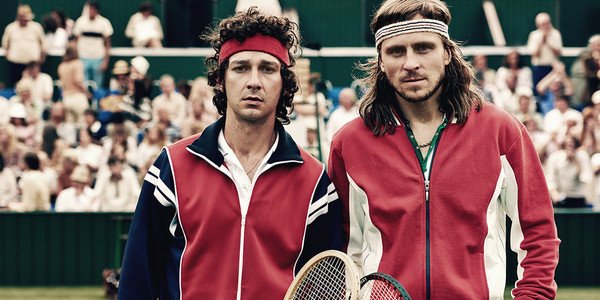 Shia LaBeouf in Borg/McEnroe