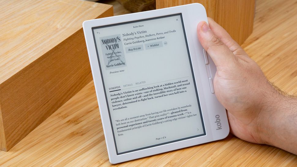 Kobo Libra H2O review in progress A compelling Kindle alternative