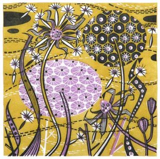 linocut Angie Lewin