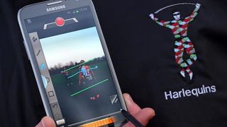 Harlequins' players and coaches explain how they use the Note II on the field