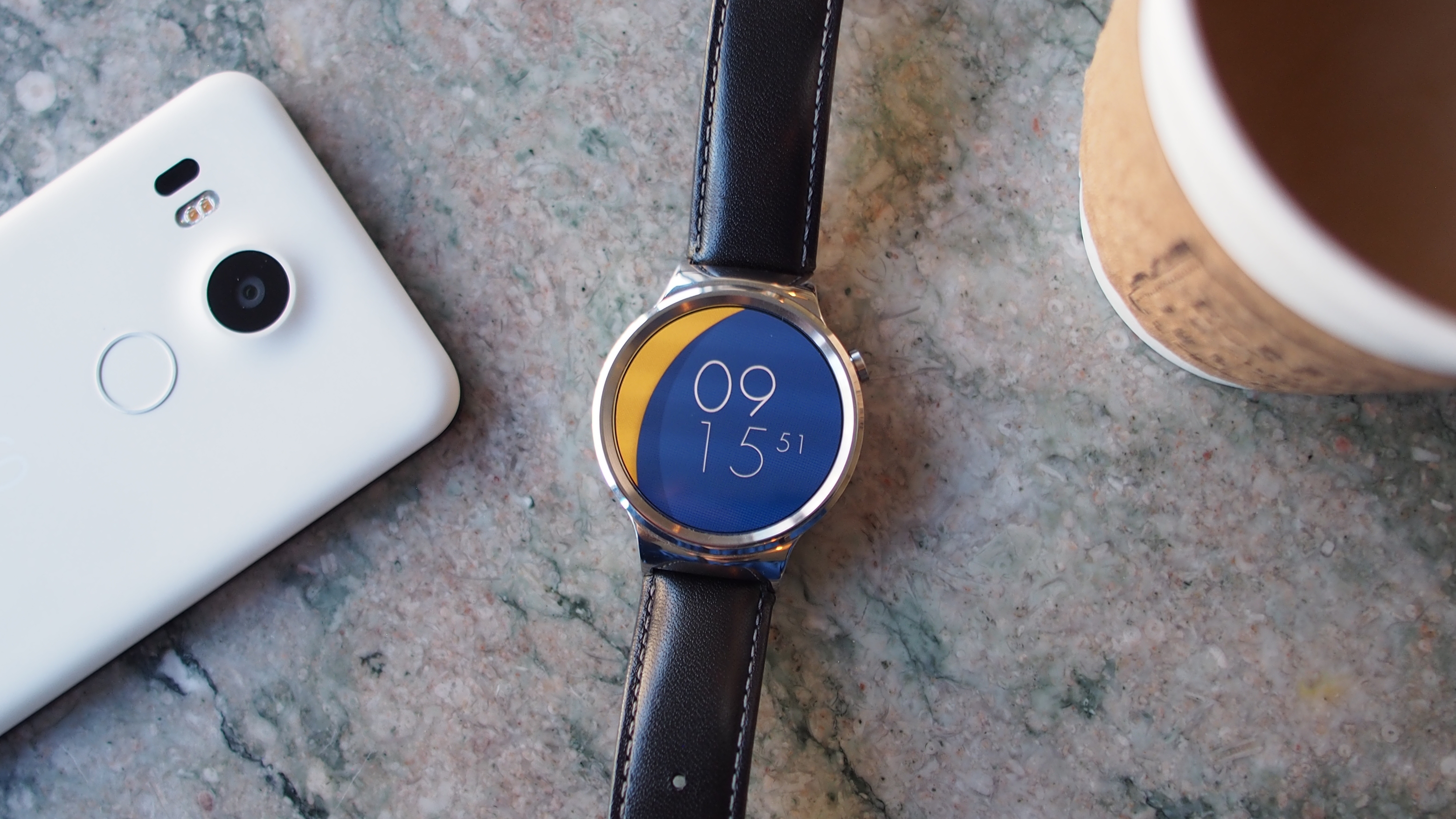 Android Wear Moto 360 watch