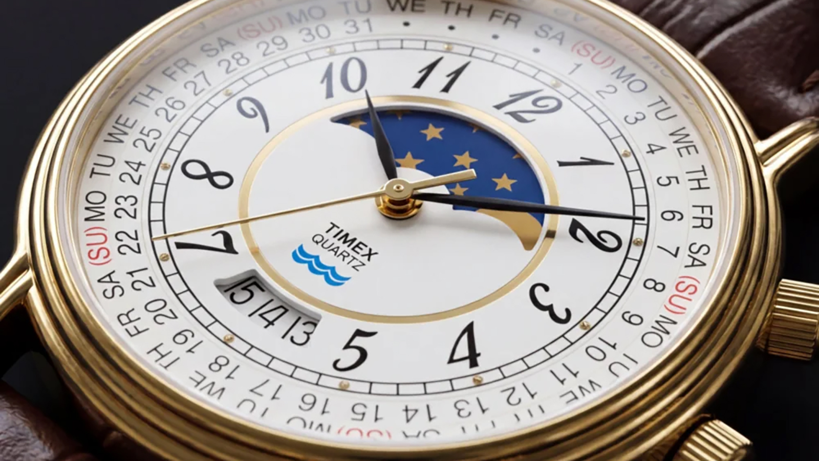 Timex 1990 Moon Phase Reissue