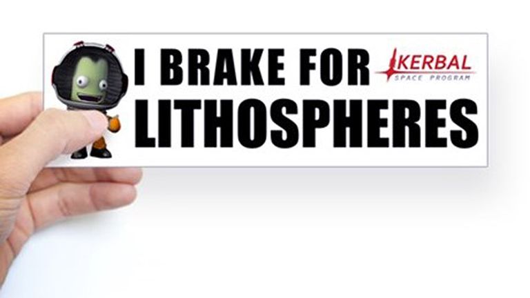 Kerbal Space Program bumper sticker • $4 (£3)