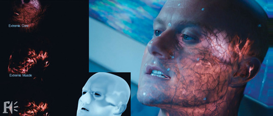 The Framestore team had to come up with a plan to reproduce the Extremis effect easily
