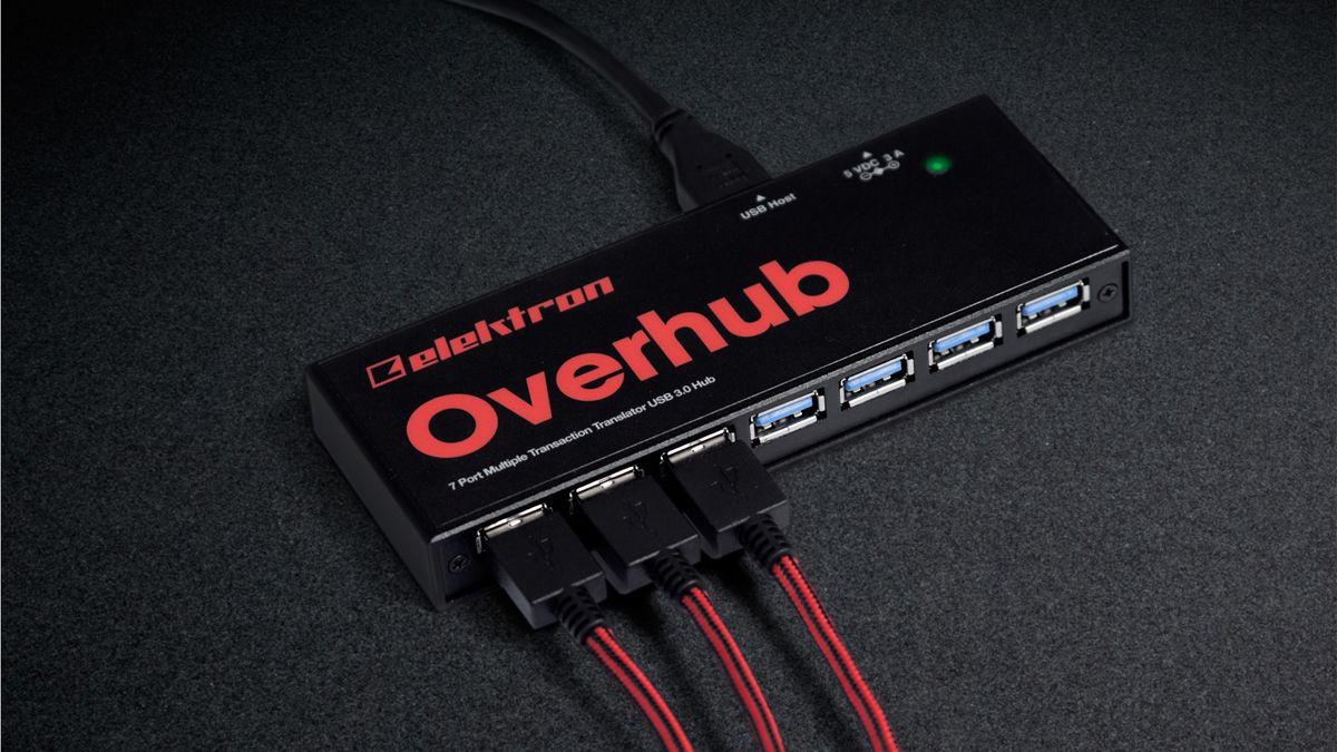 Elektron announces Overhub, a 7port USB hub for Overbridge MusicRadar