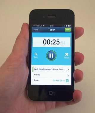 Need to bill your hours accurately? FreshBooks' iPhone app includes a time-tracking feature