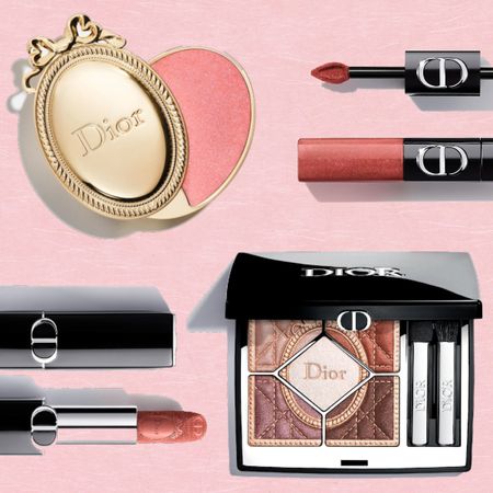 Dior Cinnamon Glaze Holiday Collection collage