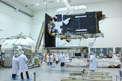 AMOS-6 satellite
