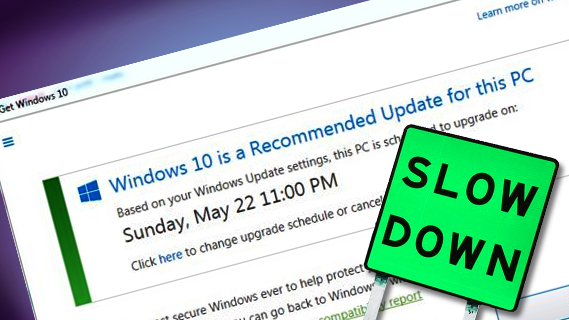 Microsoft cools it with the Windows 10 upgrades in wake of lawsuit