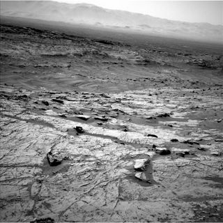 Otjizonjati outcrop on Mars as seen by the Curiosity rover
