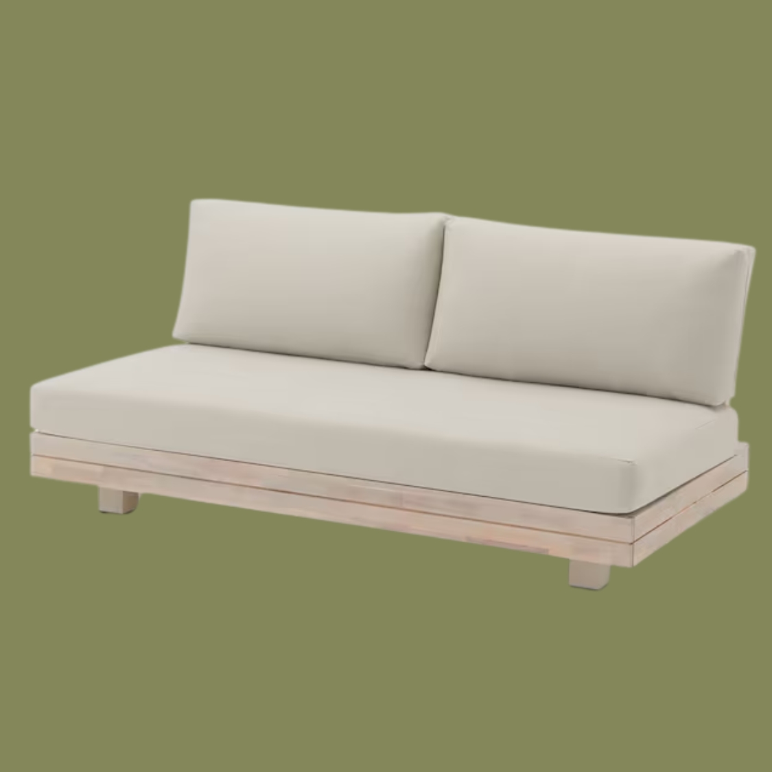 MADE.COM, Avarna Garden 2 Seater Sofa in White