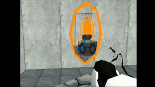Portal as it would have appeared on the N64, via James Lambert's portal demake.