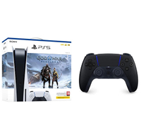 PS5 + God of War Ragnarok + free PS5 DualSense controller (Midnight Black)| £609.97 £499.99 at BTSave £109.98