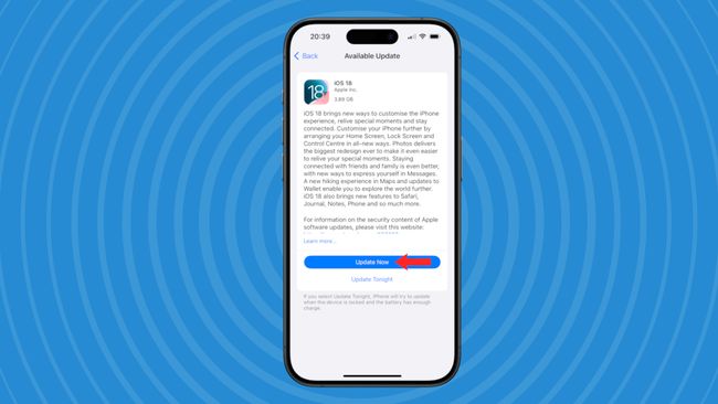 ios 18 on iphone 12 download