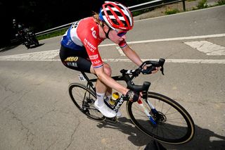 Riejanne Markus (Team JumboVisma) competes during the 9th La Vuelta Femenina 2023 Stage 6 