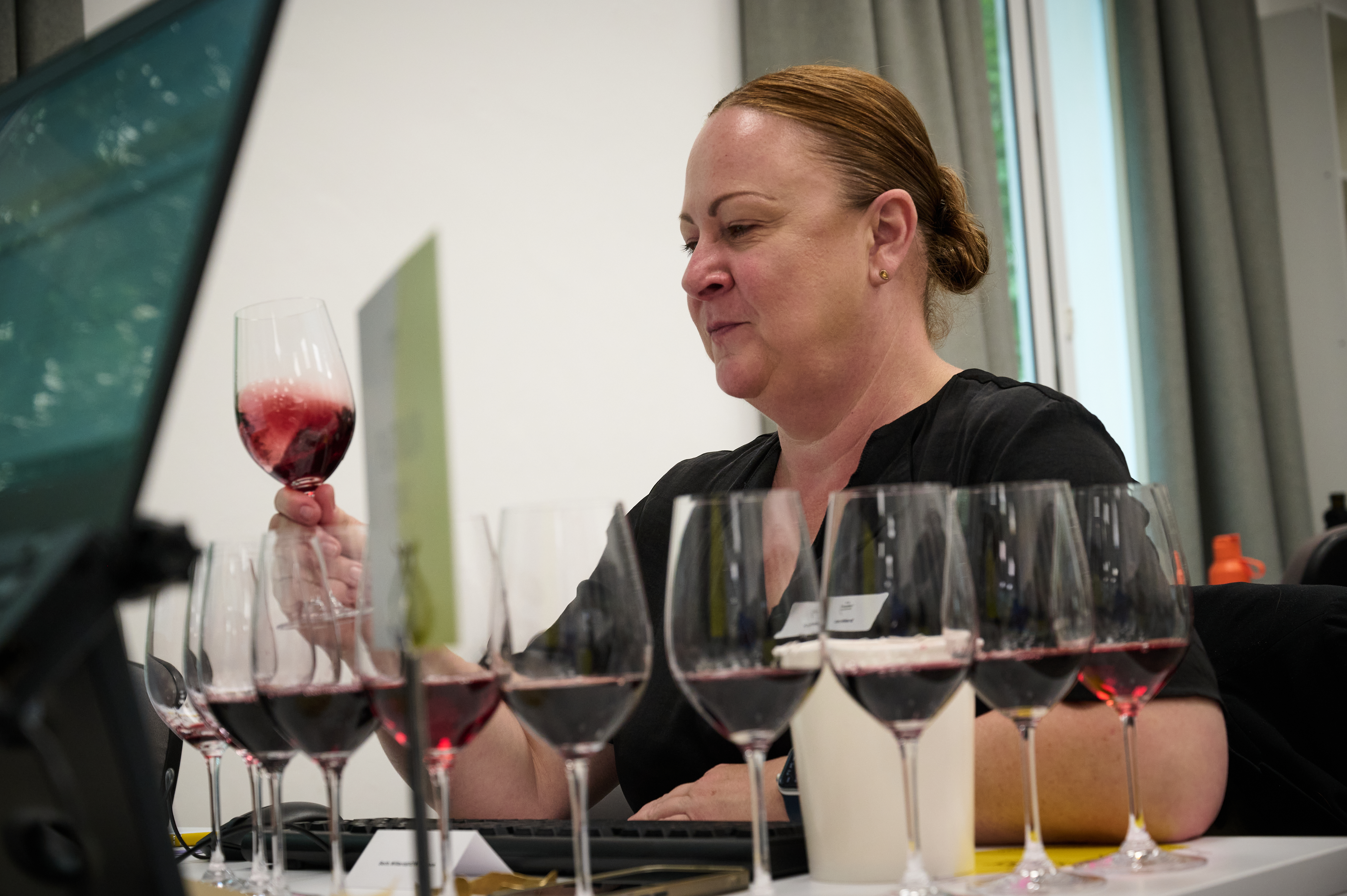 Beth Willard at DWWA 2026 judging