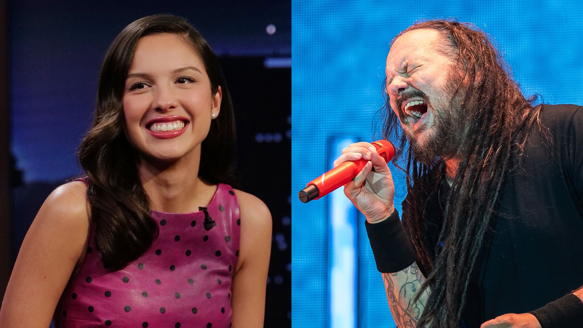 Olivia Rodrigo on The Jimmy Kimmel Show and Korn live in concert