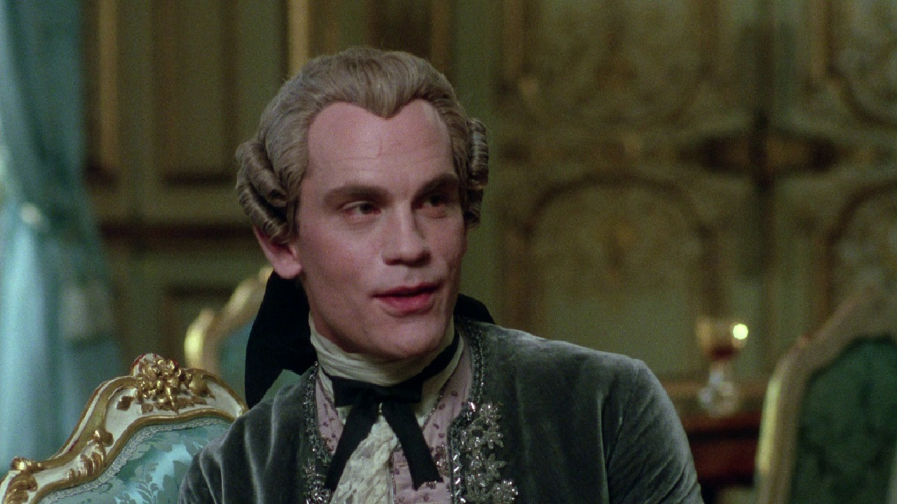 John Malkovich in Dangerous Liaisons.