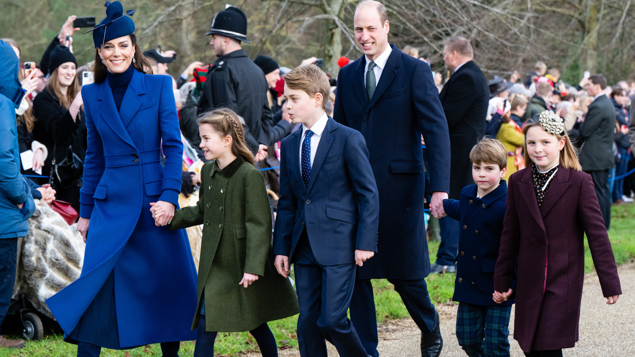 The British Royal Family Attend The Christmas Morning Service