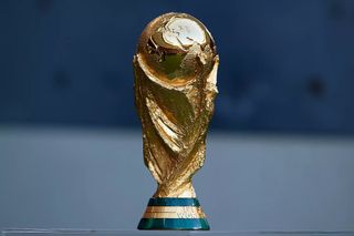 How to watch World Cup 2022 — the famous World Cup trophy they'll playing for.