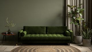 Velvet sofas