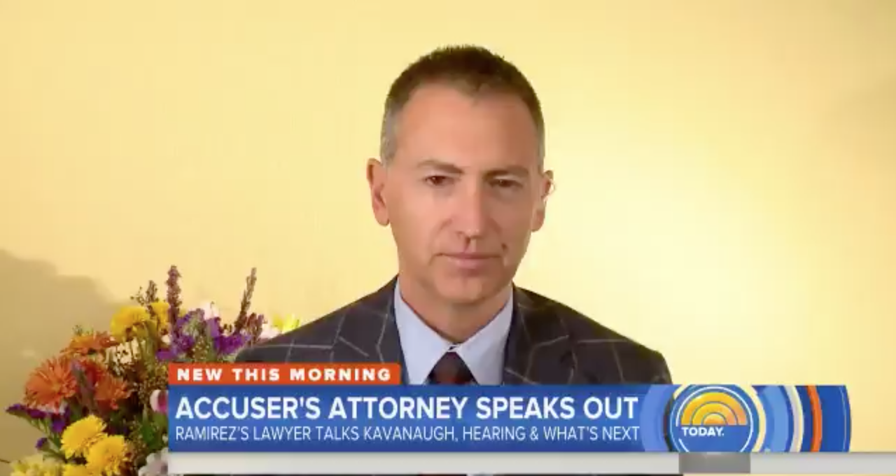 Deborah Ramirez&amp;#039;s attorney on the Today Show.