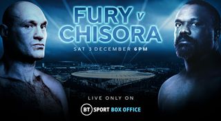 Fury vs Chisora on BT Sport Box Office