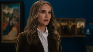Natalie Portman looking shocked in Fountain of Youth