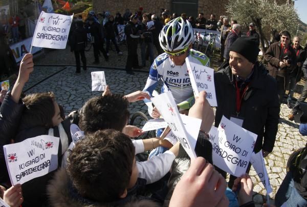 Vincenzo Nibali (Liquigas-Cannondale) carries the hopes of a nation in 2011.