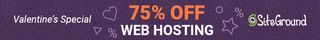 SiteGround discount banner