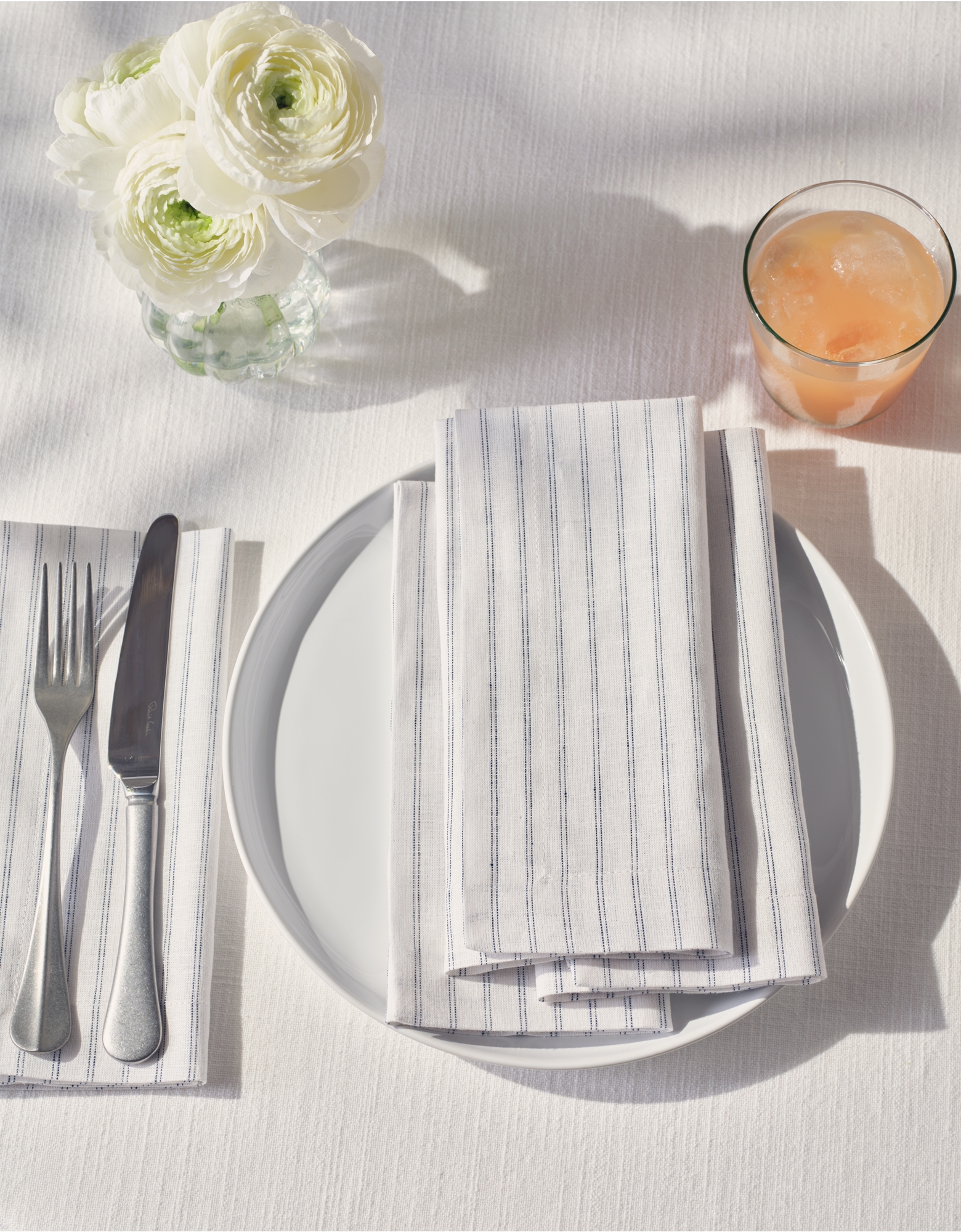 Rydal Stripe Napkins &amp;ndash; Set of 4 | the White Company