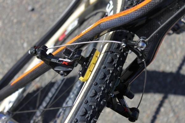 SwissStop's Yellow King brake pads are almost as ubiquitous as Dugast tires on the US cyclo-cross circuit
