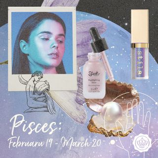 Pisces beauty look by Glossybox