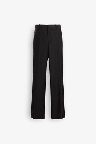 Wool Blend Side Stripe Pants Zw Collection