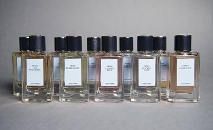 Prada has launched a collection of unisex fragrances
