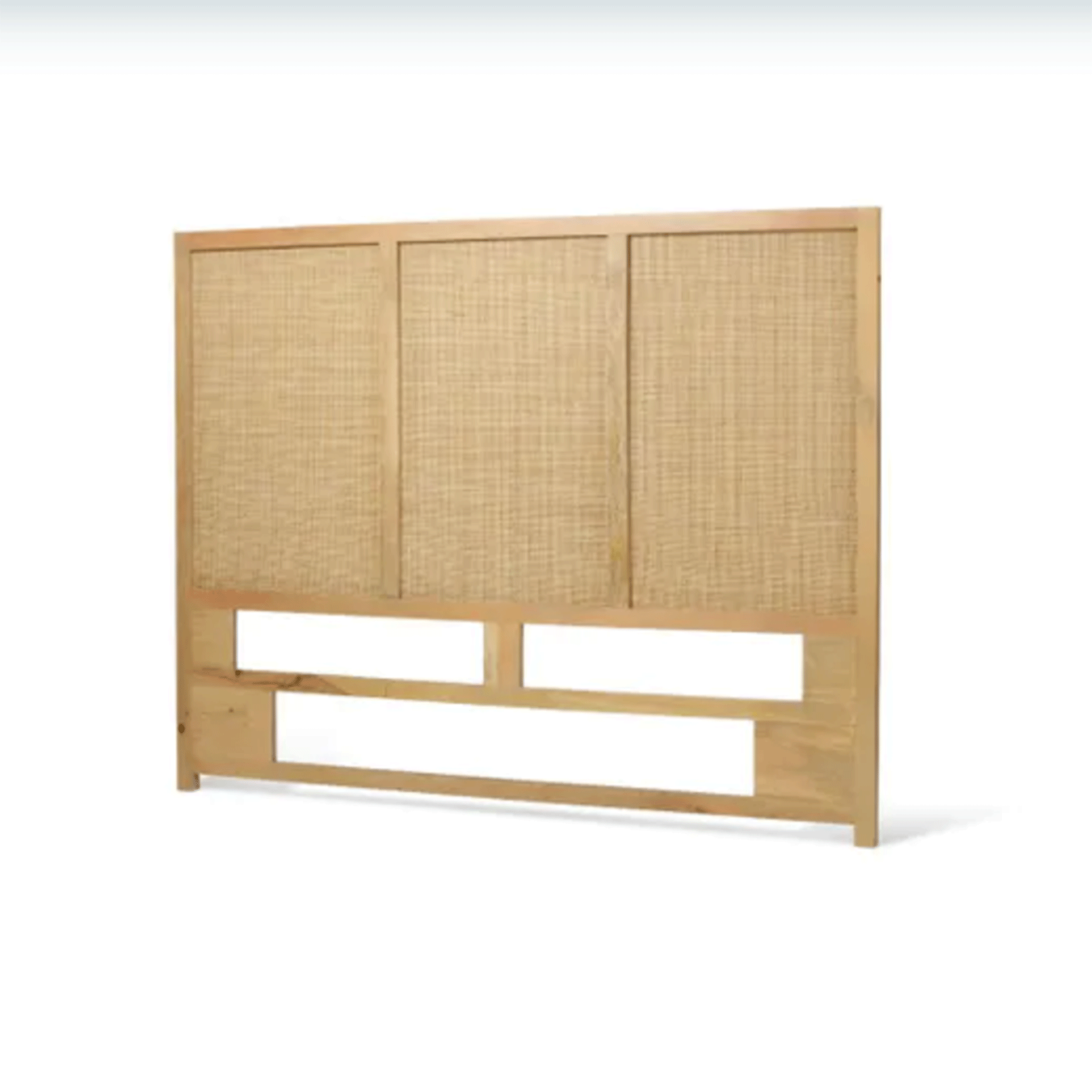 Desser Venice Rattan Headboard for King Beds in Natural