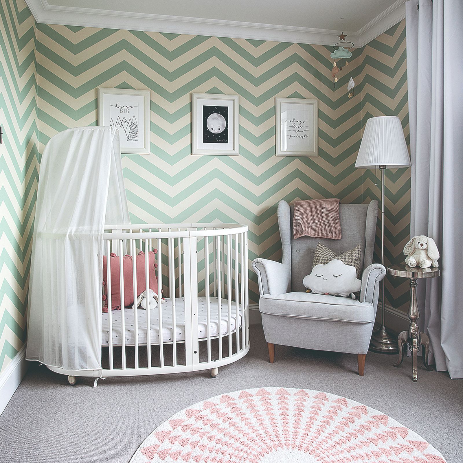 Sage Green Nursery Ideas To Create A Beautiful Baby Room | Ideal Home