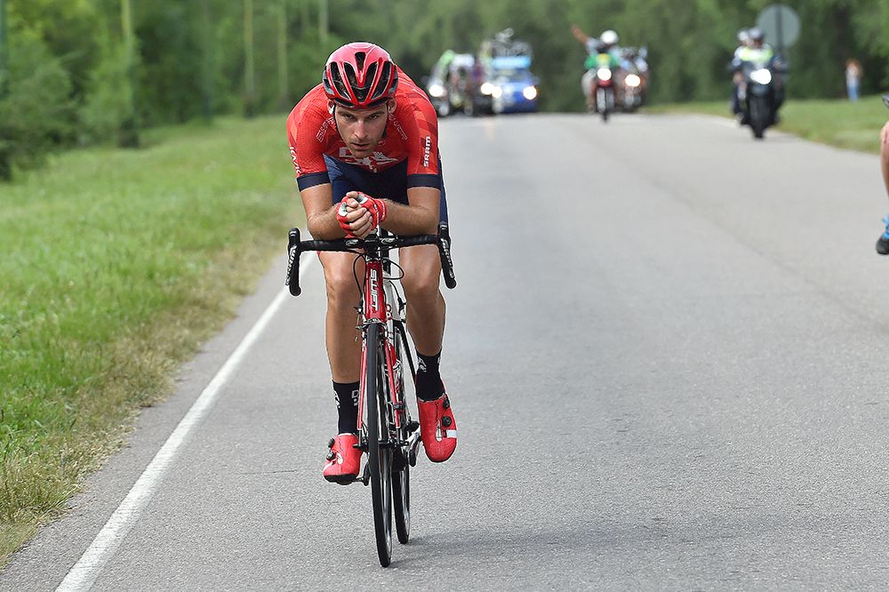 Peter Koning (Drapac) in full time trial mode