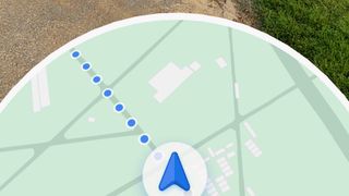 Google Maps Live View feature