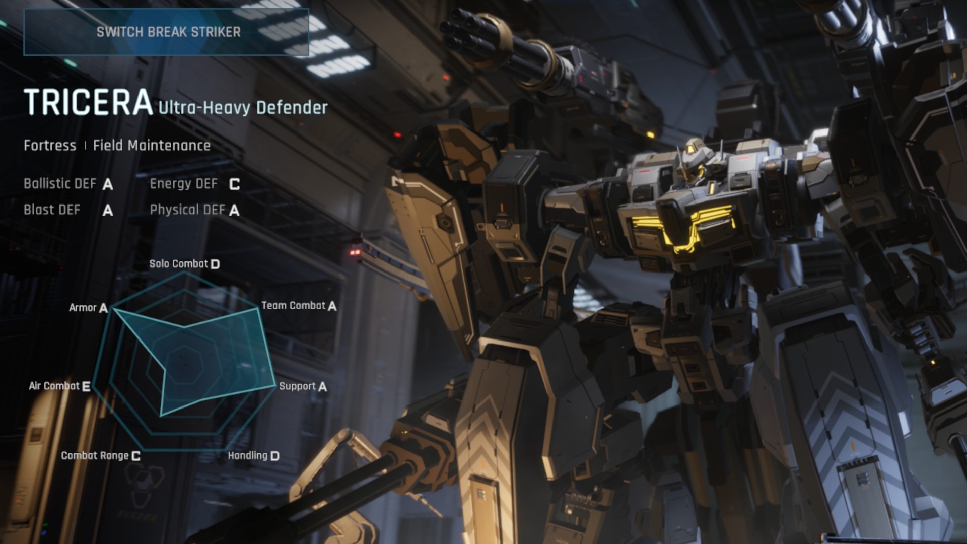 Mecha Break tier list