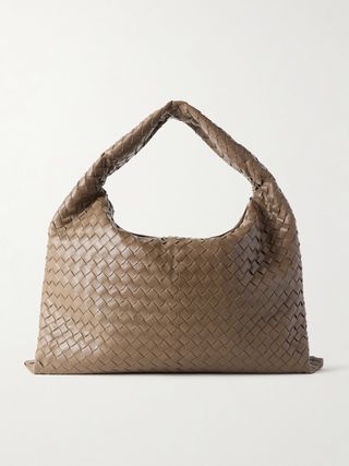 Hop Large Intrecciato Leather Tote