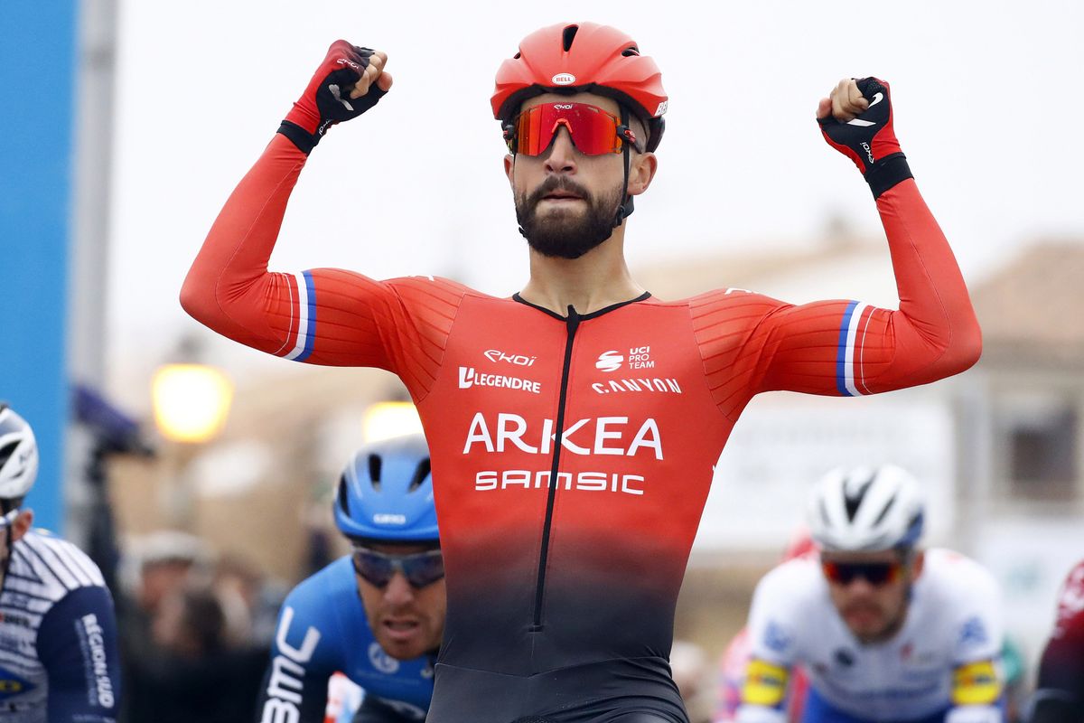 Tour de la Provence 2020 5th Edition 1st stage Chateaurenard Saintes MariesdelaMer Stage 1 13022020 Nacer Bouhanni FRA Team Arkea Samsic photo Luca BettiniBettiniPhoto2020