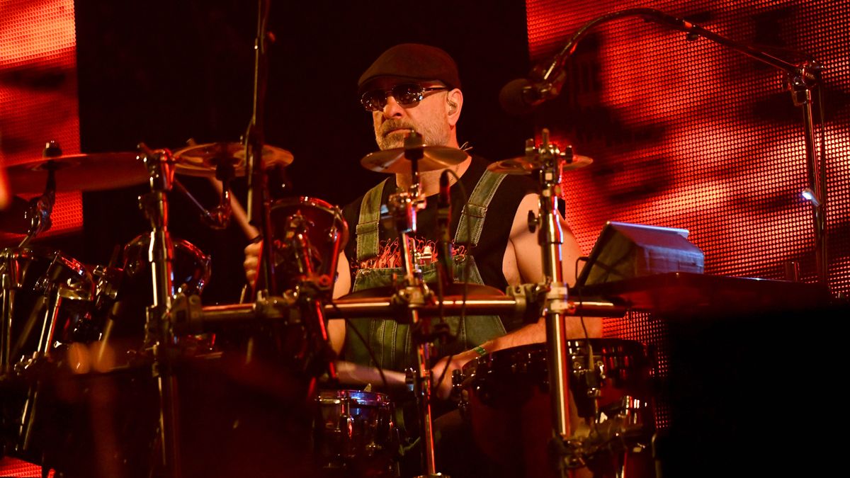 Primus drummer Tim Alexander in 2019