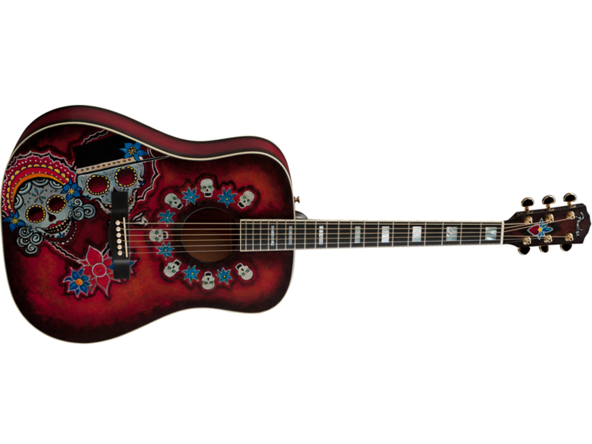 Joe Wood "Dia De Los Muertos" Dreadnought