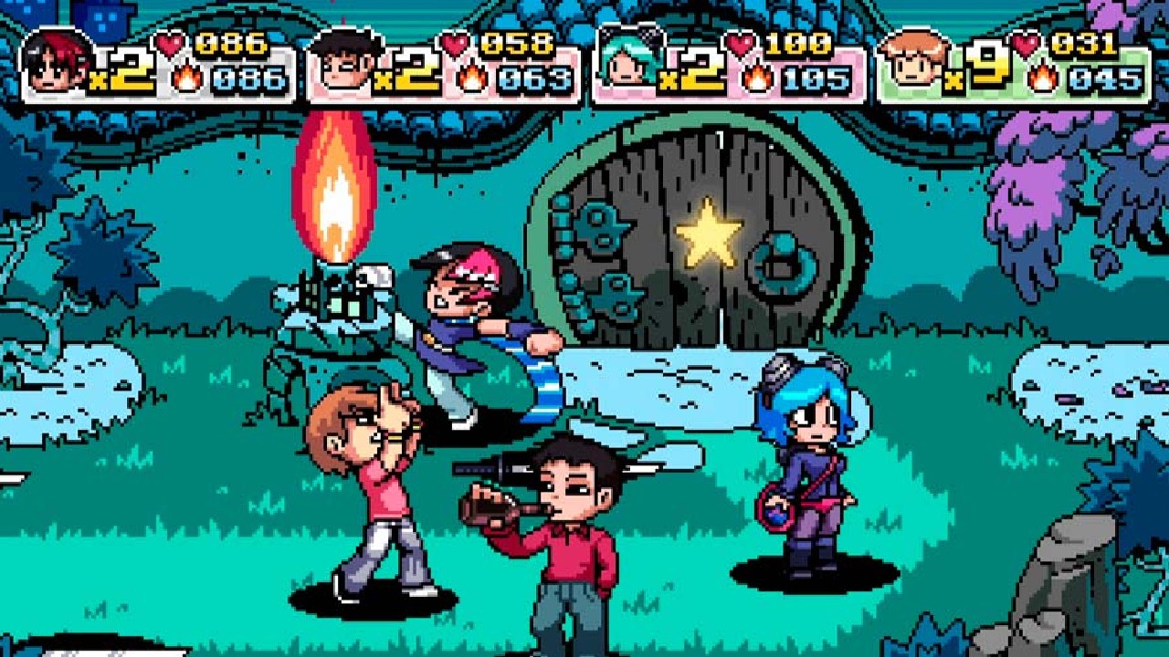 can you find scott pilgrim vs the world the game