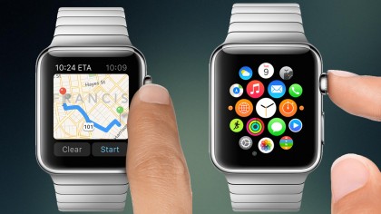 Apple Watch interface
