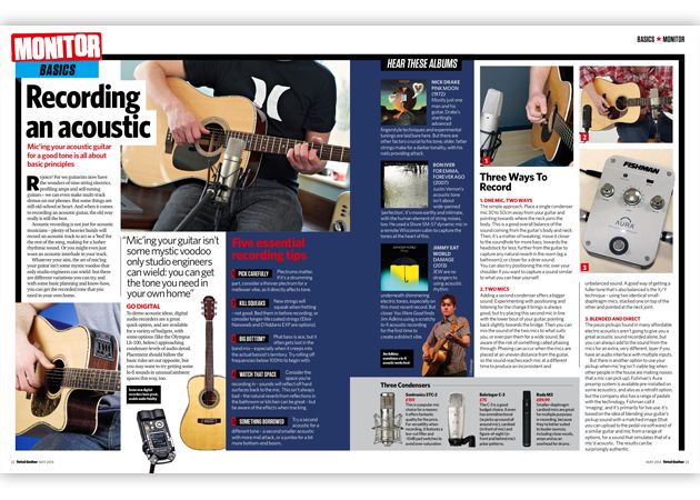 Record your acoustic